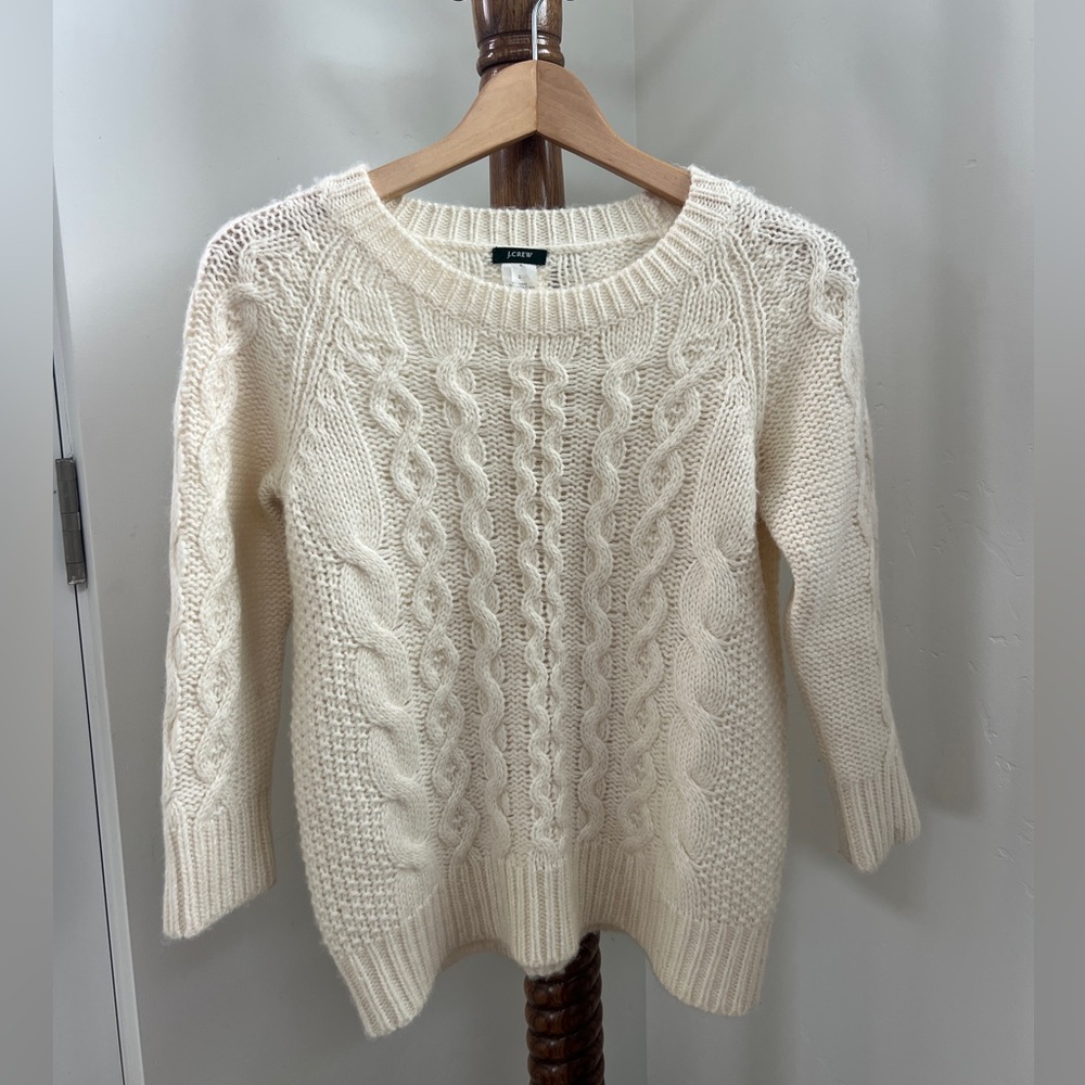J.Crew Women’s White Sweater Size Small